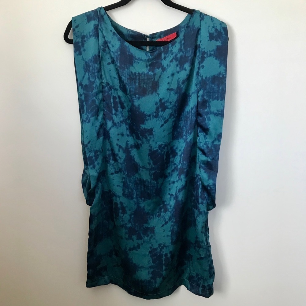 Akira Chicago blue tie dye dress